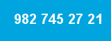 982 745 27 21 982 745 27 21